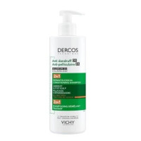 Vichy Dercos DS (Вши Деркос) шампунь против перхоти для всех типов волос с кондиционером 2в1, 390 мл