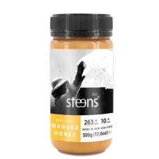 Одноцветочный необработанный мед манука – базовый, Manuka Honey MGO 263+(UMF10+) Monofloral, 500 г