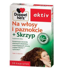 Doppelherz aktiv Препарат для волосся та нігтів + Skrzyp (30 капсул) 