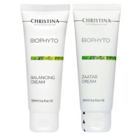 Christina Bio Phyto-Балансувальний крем + Крем Заатар