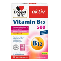 Доппельгерц Актив , Doppelherz Aktiv Witamina B12 500, 30 табл