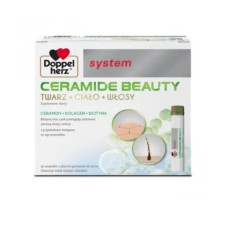 Ампули Doppelherz System Ceramide Beauty для здоров'я шкіри та волосся, 30 шт