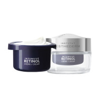 Institut Esthederm (Інститут Естедерм) – Крем на основі вітаміну А Intensive Retinol Cream Recharge, 50 мл, антивіковий догляд, проти зморшок, відновлення шкіри, змінний блок, професійна французька косметика