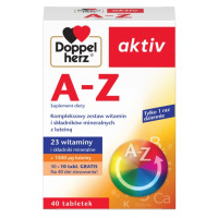 Doppelherz aktiv – Вітамінно-мінеральний комплекс з лютеїном для зору та здоров’я, Допелгерц, 40 табл