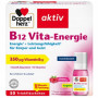 Doppelherz (Доппельгерц) B12 Vita-Energia, питні ампули з вітаміном B12 для енергії та імунітету, малина, 30 шт.