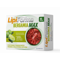 Lipiforma (Липиформа) Bergamia Max капсулы, диетическая добавка для сердца и холестерина, 60 шт