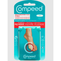 Пластыри от волдырей узкие Compeed, Компид, 6 шт - защита и быстрое заживление
