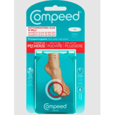 Пластыри от волдырей узкие Compeed, Компид, 6 шт - защита и быстрое заживление