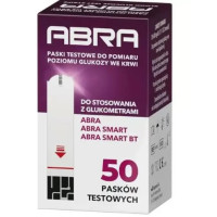 Тест-полоски Abra для измерения глюкозы, упаковка 50 шт