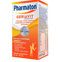 Для энергии для функционирования, Pharmaton Geriavit, 30 таблеток
