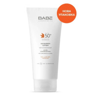 Сонцезахисний лосьйон Babe Laboratorios (Бабе Лабораторіос) SPF 50+ для тіла та обличчя, 200 мл