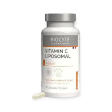 Biocyte Liposomal Vitamin C 250 мг - липосомальный витамин С для поддержания иммунитета и антиоксидантной защиты, 90 капсул