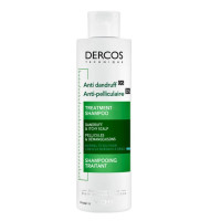 Vichy Dercos Anti-Dandruff  - Шампунь проти лупи для нормального та жирного волосся, Віші Деркос, 200 мл