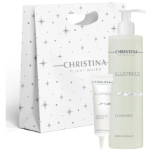 Christina Illustrious - Освітлювальна сироватка «Абсолютне Сяйво», 30 мл + Гель для вмивання з АНА, 300 мл 