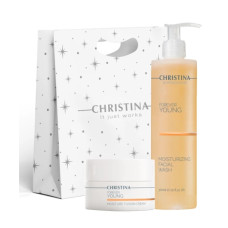 Christina Forever Young – Крем для інтенсивного зволоження шкіри, 50 мл + Зволожувальний гель для вмивання, 300 мл