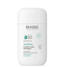 BABE SUN PROTECTION - Солнцезащитный минеральный флюид с физическими фильтрами spf 50, 50 мл