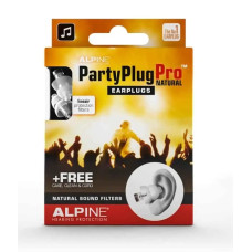 Беруши наушники, Alpine Party Plug Pro Natural