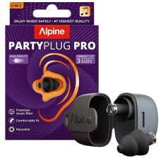 Беруши защитники слуха, Alpine PartyPlug Pro Black Multisize, черные