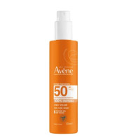 Avene Sun Spray Invisible SPF 50 — сонцезахисний спрей для обличчя і тіла, 200 мл