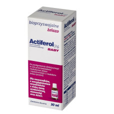 Актиферол Фе Беби (Actiferol Fe Baby) 30 мл - железо для детей, профилактика и лечение анемии у младенцев