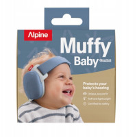 Alpine Muffy Baby — детские защитные наушники от шума, звукоизолирующие антифоны для младенцев 3 месяца – 4 года, синие