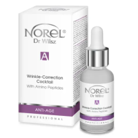 Norel Anti-Age — Коригуючий коктейль проти зморшок з амінопептидами, 30 мл
