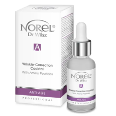 Norel Anti-Age - Корректирующий коктейль против морщин с аминопептидами, 30 мл