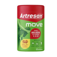 Artresan Move – жувальні пастилки з колагеном і вітамінами C, D3 та K2 для суглобів і кісток, 150 г