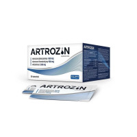 Артрозін ARTROZIN — глюкозамін 500 мг + хондроїтин 900 мг + вітамін C 200 мг, порошок для суглобів, 30 саше по 7,09 г
