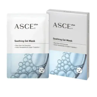 Успокаивающая гелевая маска с экзосами, ASCE+ Soothing Gel Mask, 38 мл x 3