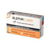 Блефаклін Blephaclean стерильні серветки для гігієни повік 20 шт — гіпоалергенні серветки для очищення очей