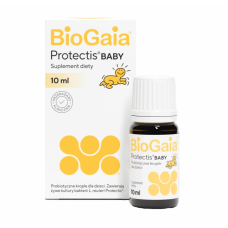 БіоГая Протектис Бебі 10 мл (BioGaia Protectis Baby) — пробіотик з Lactobacillus reuteri для новонароджених і дітей, краплі