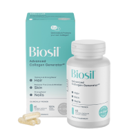 Харчова добавка колаген BioSil Collagen Generator — підтримка шкіри, волосся, нігтів і суглобів, 60 капсул