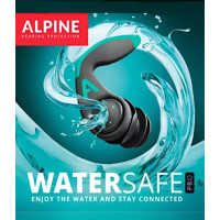 Alpine WaterSafe Pro — беруші для плавання та водних видів спорту, багаторазові, водозахисні, комфортні