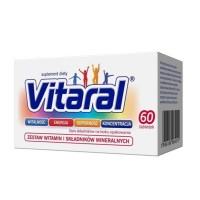 Вітарал Vitaral — полівітамінний комплекс для енергії, імунітету та антиоксидантного захисту, 60 таблеток