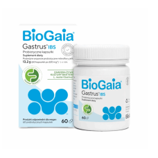 БіоГая Гаструс IBS (BioGaia Gastrus IBS) — пробіотик з Lactobacillus reuteri для підтримки мікрофлори кишечника, 60 капсул