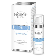 NOREL Hyaluron Plus - Гелевая сыворотка с 3% гиалуроновой кислотой, интенсивное увлажнение, 30 мл