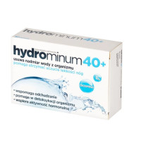 Гидроминаум 40+ Hydrominum 40+ 30 капсул - диетическая добавка для уменьшения отеков и ощущения легкости ног