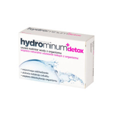 Hydrominum + Detox — капсулы для дренажа, детокса и уменьшения отеков, 30 шт
