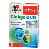 Гінкго Дуо, Doppelherz aktiv, 60 капс