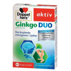 Гинкго Дуо, Doppelherz aktiv, 60 капс