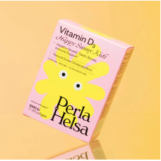 Підтримує організм дитини комплексно, допомагає кальцію і фосфору засвоюватися, вітамін D3 1000 IU, Perla Helsa, Перла Хелса, 60 капсул