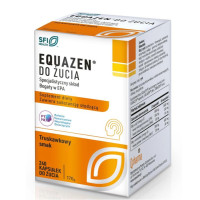 Эквазен (Equazen) Omega-3 + Omega-6 (EPA, DHA, GLA), клубничный вкус — для концентрации, памяти и поддержки мозга, 240 капсул