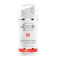 Norel Anti Redness - Увлажняющая эмульсия для кожи с куперозом и розацеа SPF 20, 100 мл