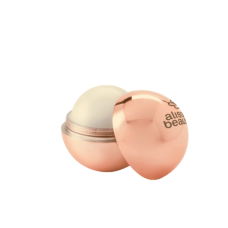Бальзам для губ , Alissa Beaute Lip Balm With Logo A.B ,  14 г Рожеве золото