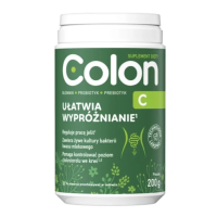 Колон С Colon C — клітковина з інуліном та пробіотиками для регуляції роботи кишківника, від закрепу та здуття, 200 г