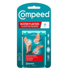 Compeed (Компід) пластирі від пухирів, різні види, 5 шт — захист і швидке загоєння