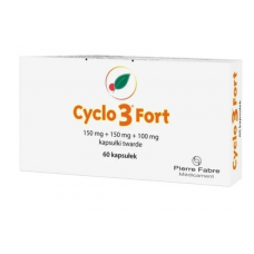 Здоровий лімфо та кровотік, міцні судини Кукло, CYCLO 3 Fort, 60 капсул  
