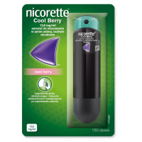 Аерозоль для відмови від куріння Нікоретте, NICORETTE COOL BERRY, 1 мг/доза, 13,6 мл