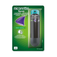 Аерозоль для відмови від куріння Нікоретте (Nicorette Oral Spray) 1 мг/доза, м’ятний смак, 13,6 мл